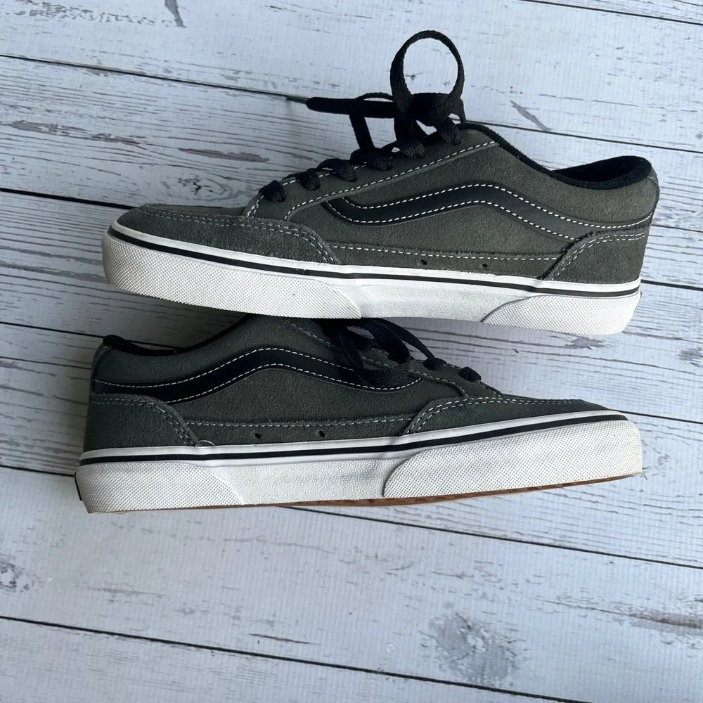Vans Mens 6.5 Suede Low Top Skatewear Shoes Indie Streetwear Retro Grunge